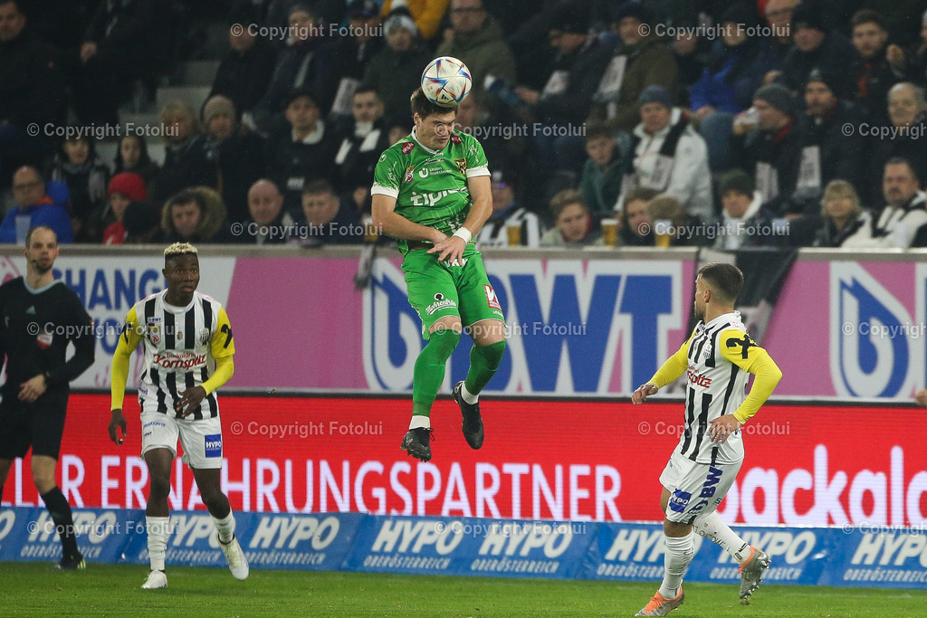 A_LUI_20230224_0005 | SPORT FUSSBALL ADMIRAL BUNDESLIGA 2022/23 LASK VS SC AUSTRIA LUSTENAU

IM BILD: STEFANO SUDANOVIC (AUSTRIA LUSTENAU)
FOTO:FOTOLUI/UW