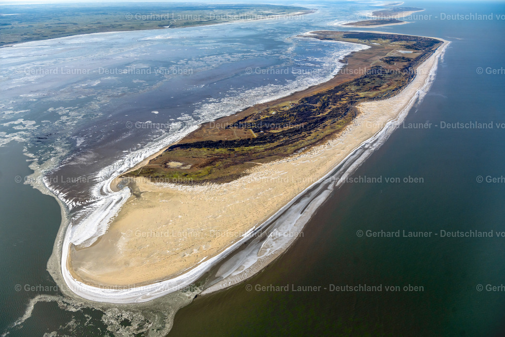 4044334 | winterliches Spiekeroog, Nationalpark Niedersächsisches Wattenmeer