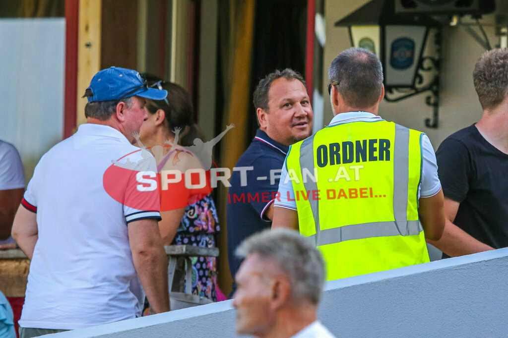 ASKÖ Wölfnitz - WSG Radenthein 2-2, Unterliga West | Gerhard Engl (ASKÖ Wölfnitz) Alexander Suppantschitsch, ASKÖ Wölfnitz - WSG Radenthein 2-2 am 20.08.2023 in Wölfnitz
(Sportplatz), Austria, (Photo by Ernst Krawagner sport-fan.at) - Realisiert mit Pictrs.com