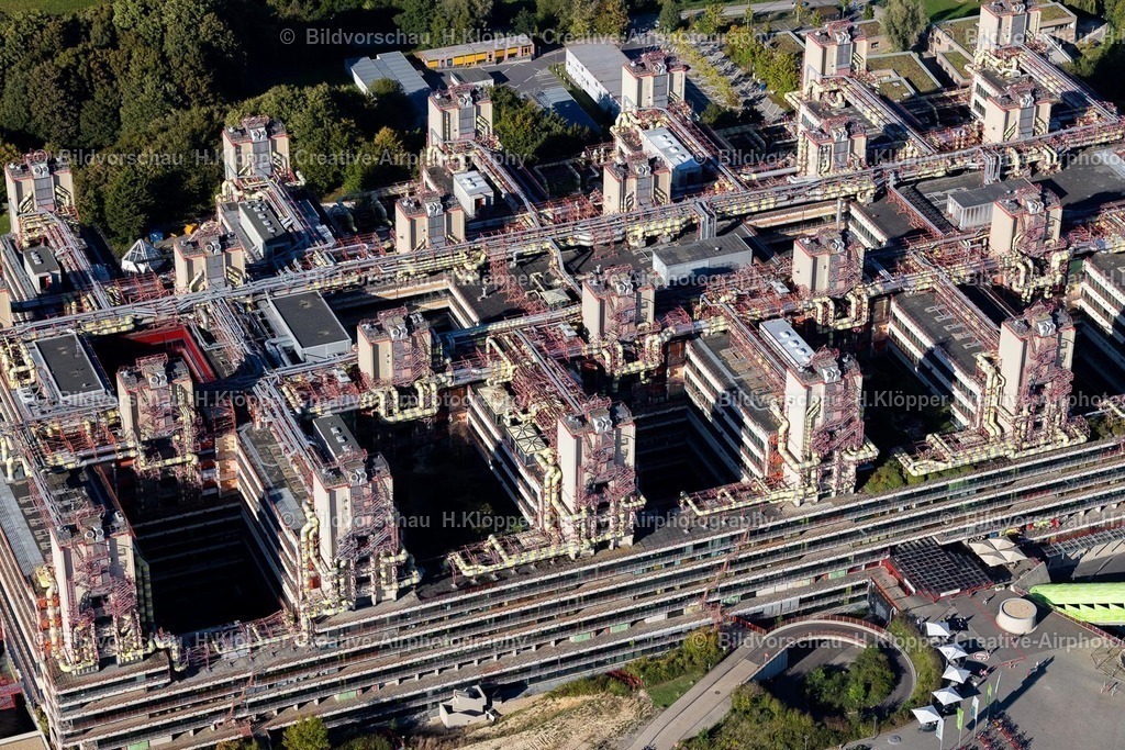 Lufbilder Aachen-6217 | Luftbild Klinikgelände des Krankenhauses " Universitätsklinikum Aachen " im Ortsteil Laurensberg in Aachen im Bundesland Nordrhein-Westfalen, Deutschland. - Realisiert mit Pictrs.com