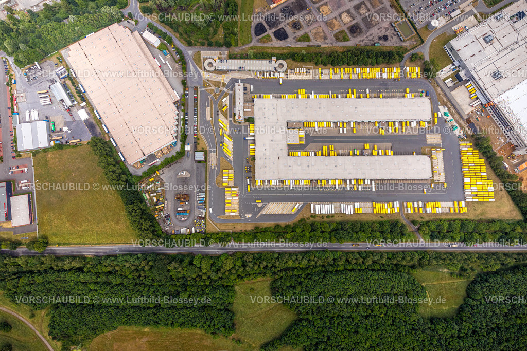 Dorsten220603059 | Luftbild, DHL Paketzentrum Logistikdienst, Hervest, Dorsten, Ruhrgebiet, Nordrhein-Westfalen, Deutschland