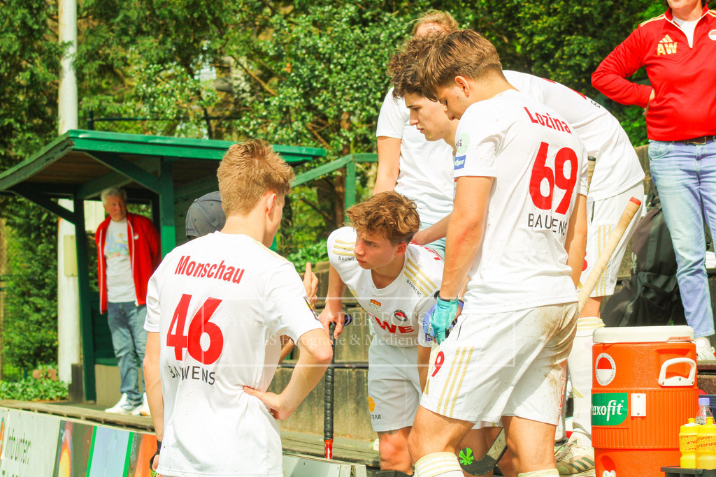 Bundesliga Herren HTC Uhlenhorst Mülheim - Rot-Weiß Köln 13.04.24 Mülheim-176 | lanaschraderfotografie - Realisiert mit Pictrs.com