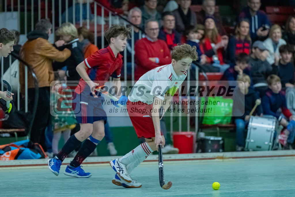 HK_20240225_108567 | Spiel um Platz 5 Deutsche Meisterschaft MU14 am 25.2.2024 Halle RW Köln, Köln ,