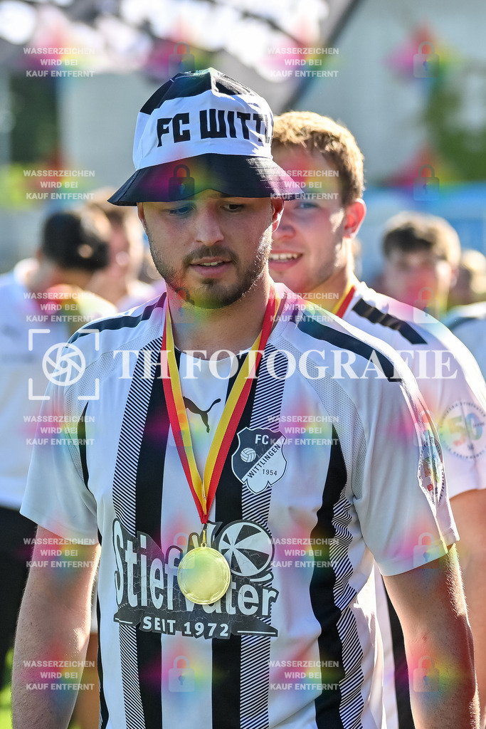 GER, FC Zell - FC Wittlingen, Fussball, Rothaus Bezirkpokal, Finale, Saison 2024/2025, 29.05.2025 | GER, FC Zell - FC Wittlingen, Fussball, Rothaus Bezirkpokal, Finale, Saison 2024/2025, 29.05.2025Foto: TH Fotografie/Thomas Hess