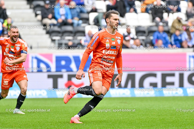 AUT, Admiral Bundesliga, LASK Linz vs TSV Hartberg | 21.04.2024, Raiffeisen Arena Linz, AUT, Admiral Bundesliga, LASK Linz vs TSV Hartberg, im Bild Maximilian Entrup (Hartberg)


// Admiral Bundesliga Match between LASK Linz vs TSV Hartberg in Linz, Austria on 2024/04/21
