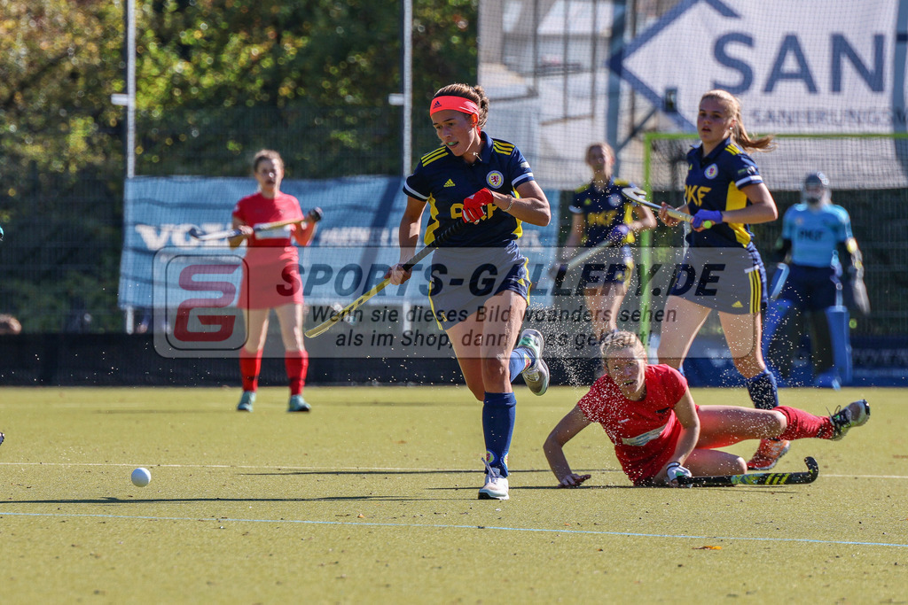 MJ_2022-10-09_Damen_DSD-Braunschweig-23 | Emma Nolting (Eintracht Braunschweig #19), DSD Düsseldorf - Eintracht Braunschweig am 9.10.2022 in der Hockeyanlage DSD, Düsseldorf