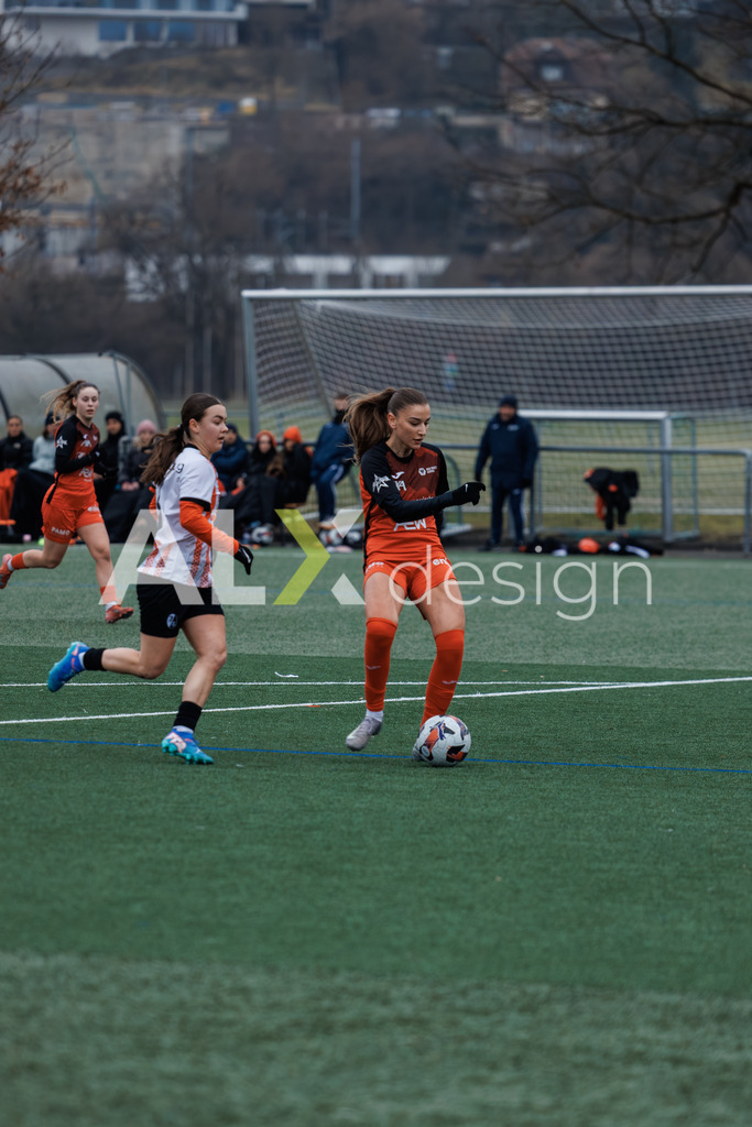 Fußball I Frauen I Saison 2025-2026 I Freundschaftsspiel I FC Aarau Frauen - SC Freiburg U20 I 24.01.2026 | 9 Alketa Rama (FC Aarau) – Angriff, zum 4:0 (TOR) - Realisiert mit Pictrs.com