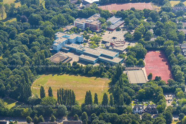 Duisburg220701266 | Luftbild, Reinhard-und-Max-Mannesmann-Gymnasium MMG, Schulzentrum Süd, Huckingen, Duisburg, Ruhrgebiet, Nordrhein-Westfalen, Deutschland