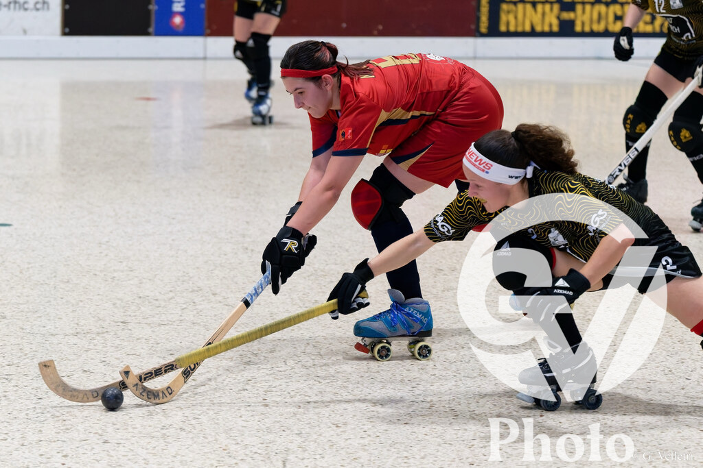LNA Dames  - Geneve RHC v RHC Uri  |  during the LNA Dames  match between Geneve RHC and RHC Uri  at Centre sportif de la queue d'arve in Geneve, Switzerland