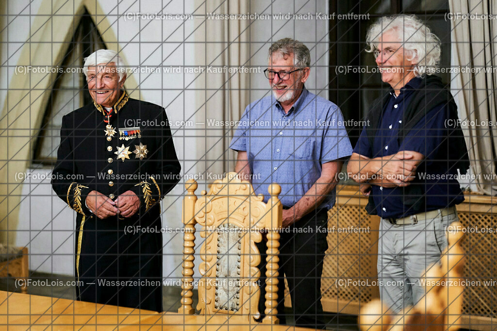 ALS2078_Jeanne de Ferrette_Refektorium | (C)FotoLois.com, Alois Spandl, 700stes Hochzeitsjubiläum - Albrecht II. mit Johanna von Pfirt in Thann (FR) im März 2024. Empfang des Organistionskommitees aus der Region Ferrette (Pfirt)/Thann aus dem Elsass mit Empfang durch die Stadtgemeinde und Bezirkshauptmannschaft Scheibbs im Schloss Scheibbs und anschließender Kranzniederlegung in der Kartausenkirche über der Krypta des Gründerehepaares durch Mitglieder des Templer Ordens, Fr 22. September 2023.