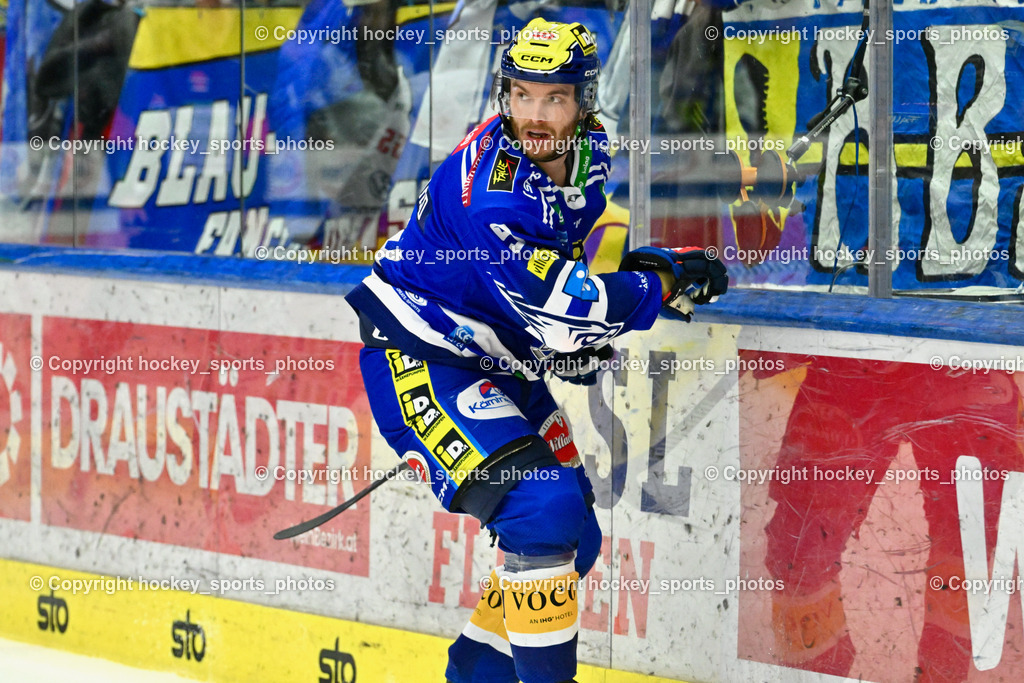 EC VSV vs. HC Bozen 16.2.2024 | #9 RAUCHENWALD Alexander, EC VSV vs. HC Bozen 16.2.2024, EC VSV vs. HC Bozen 16.2.2024 am 16.02.2024 in Villach (Stadthalle Villach), Austria, (Photo by Bernd Stefan)
