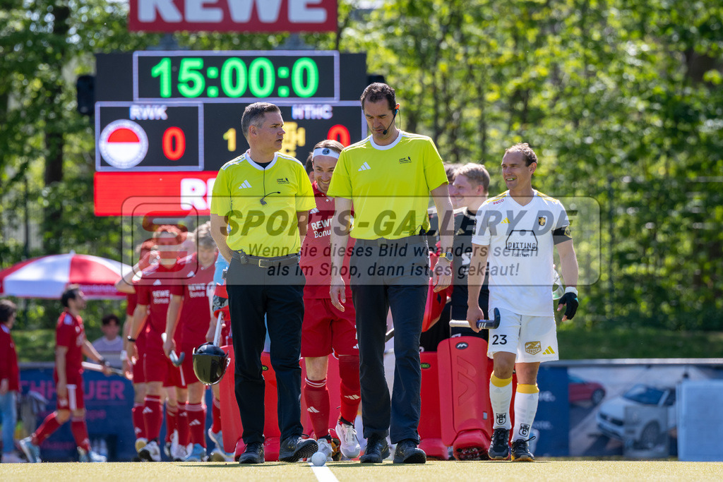 SFE_20250412_0021 | Köln, Deutschland, 12.04.2025:  Hockey 1. Bundesliga Herren Rot-Weiss Köln - Harvestehuder THC im KTHC Stadion Rot-Weiss Köln Tennis and Hockey Club am 12.04.2025 in Köln, Deutschland. (Foto von Stephan Fehrmann)Köln, Germany, 12.04.2025: Hockey 1. Bundesliga Herren Rot-Weiss Köln - Harvestehuder THC in KTHC Stadion Rot-Weiss Köln Tennis and Hockey Club at 12.04.2025 in Köln, Deutschland. (Foto from Stephan Fehrmann)