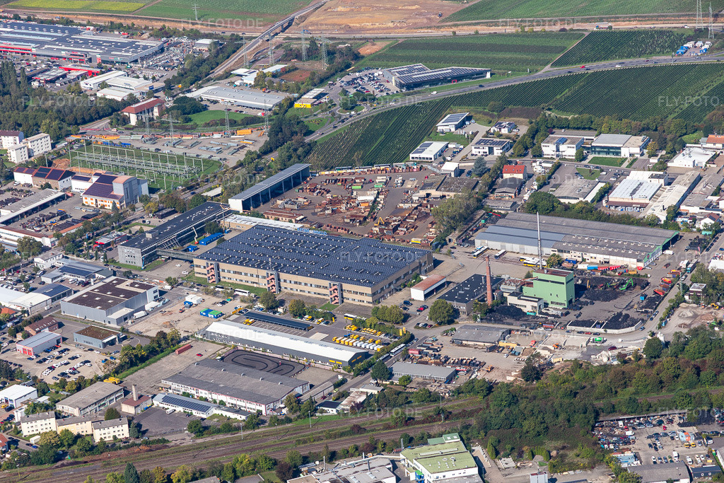 Luftbild: Michelin Reifenwerk AG in Landau in der Pfalz im Bundesland Rheinland-Pfalz in Deutschland. Foto: IMG_135093.jpg vom 30.09.2022 durch Werner Riehm/FLY-FOTO.de