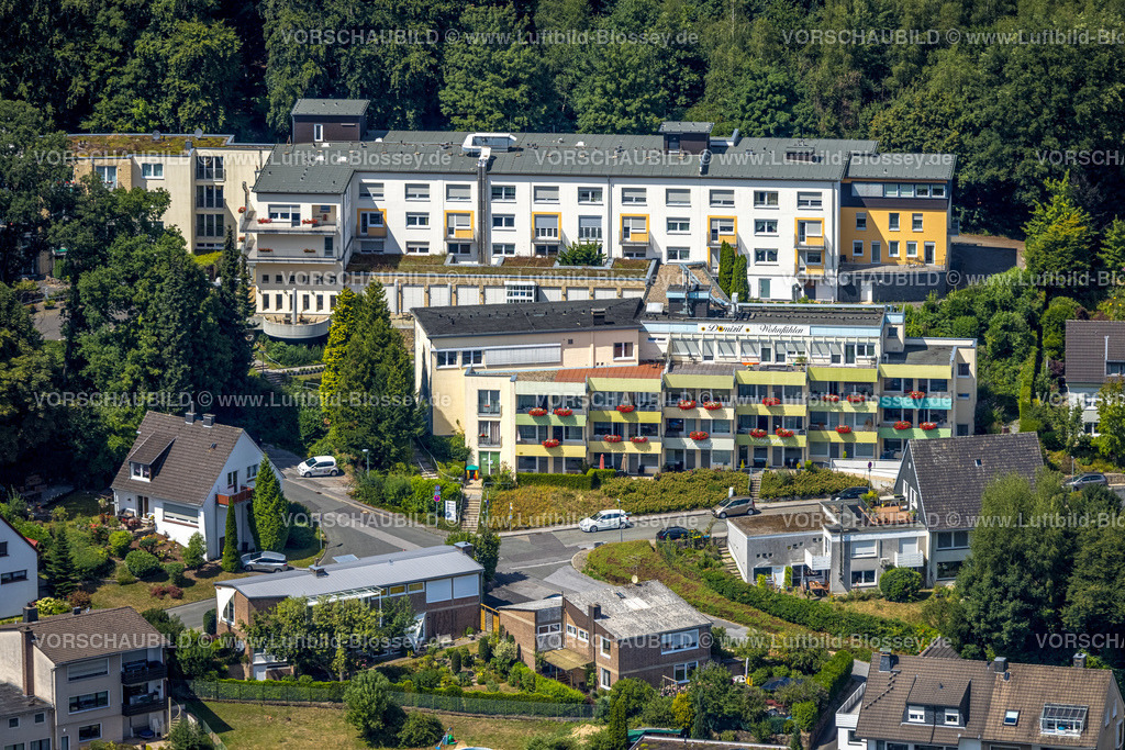 Velbert220803391Neviges | Luftbild, Domizil Wohnfühlen, Pflegeheim, Neviges, Velbert, Ruhrgebiet, Nordrhein-Westfalen, Deutschland