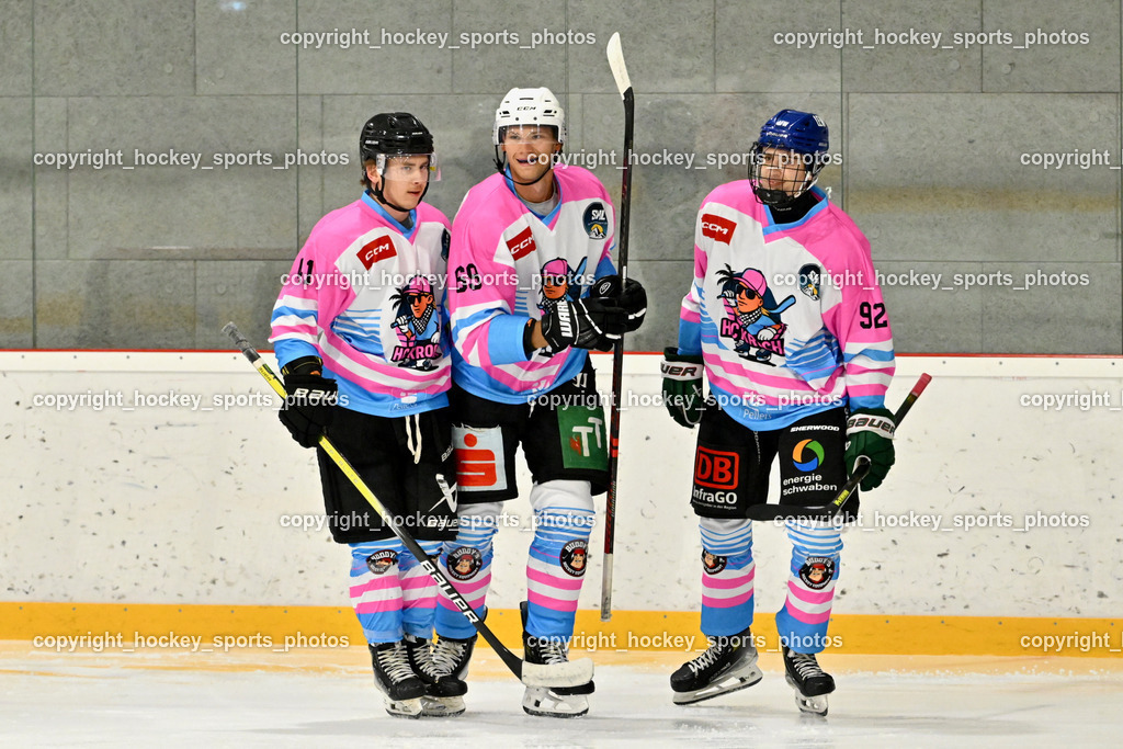 Sunshine Hockey League Spieltag 4. | #41 Maxi Thairich HC Krocha, #69 Patrick Bruckner HC Krocha, Sunshine Hockey League Spieltag 4., Sunshine Hockey League Spieltag 4. am 27.06.2025 in Ferlach (Eishalle Ferlach ), Austria, (Photo by Bernd Stefan)