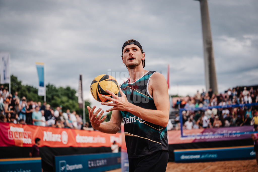 Beachvolleyball | Männer | Allianz German Beach Tour 2025 | Tourstop München | 11.07.2025 | Paul Henning
