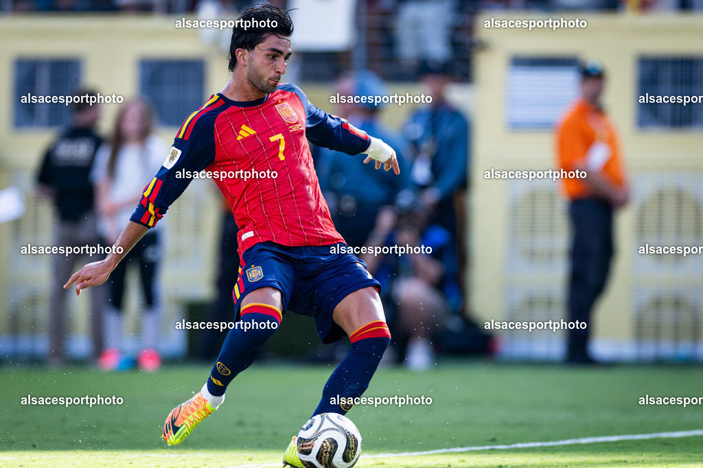 FOOTBALL : Argentine vs Espagne – Finale de la Coupe du Monde FIFA 2026. New York New Jersey Stadium, East Rutherford, New Jersey, États-Unis. 19/07/2026. | Ferran Torres #7 (Spain)