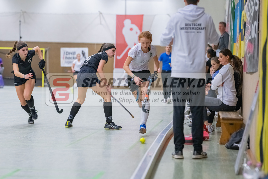HK_20230225_104678 | Deutsche Meisterschaft WU16 1. Hanauer THC - Düsseldorfer SC am 25.2.2023 DSC 99, Düsseldorf ,