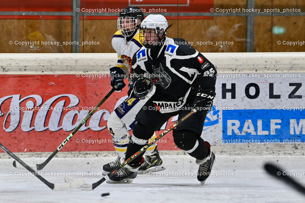 EC Tigers Paternion vs. Tarco Wölfe II | #25 Slamanig Paul Tarco Wölfe II, EC Tigers Paternion vs. Tarco Wölfe II, EC Tigers Paternion vs. Tarco Wölfe II am 19.12.2024 in Spittal an der Drau (Eissportzentrum Spittal), Austria, (Photo by Bernd Stefan)