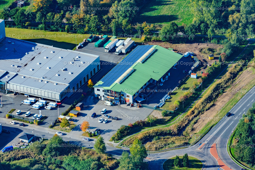 Bremerhaven_Baustoffhandel_Hasselbring_ELS_4862091022 | BREMERHAVEN 09.10.2022 Gebäude der Niederlassung des Baumarktes " Hasselbring " in Bremerhaven im Bundesland Bremen, Deutschland. // Building of the construction market " Hasselbring " in Bremerhaven in the state Bremen, Germany. Foto: Martin Elsen