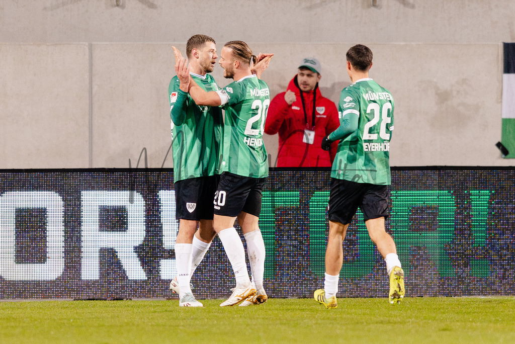 2. Bundesliga, Saison 2025/26, 21. Spieltag: SC Preußen Münster - VfL Bochum | Münster, 06.02.2026: 2. Bundesliga, 21. Spieltag, SC Preußen Münster gegen VfL Bochum im LVM-Preußenstadion in Münster. Foto: sportfotografie.ms | Markus Paletta - Realisiert mit Pictrs.com