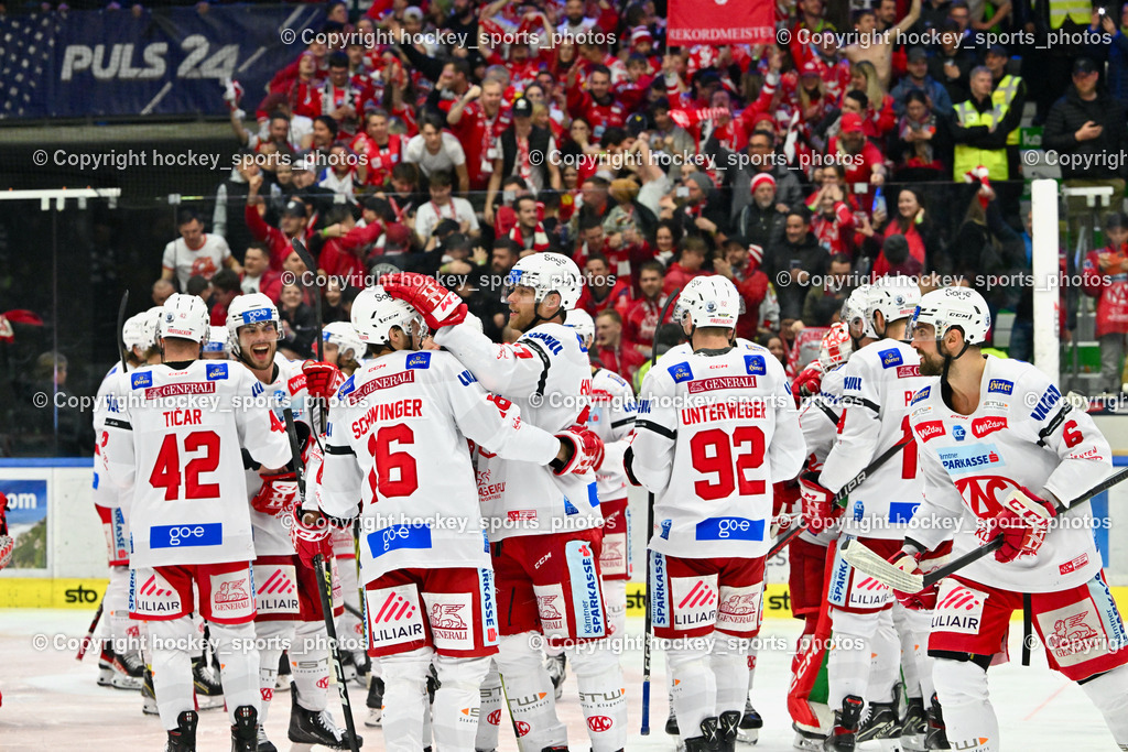 EC IDM Wärmepumpen VSV vs. EC KAC 17.3.2023 | Jubel EC KAC Viertelfinal Sieger