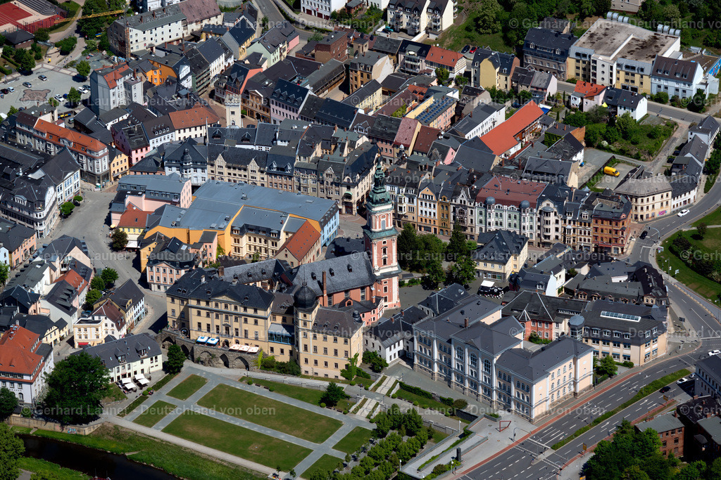 3803482 | Unteres Schloss und Stadtkirche St.Marien, Greiz