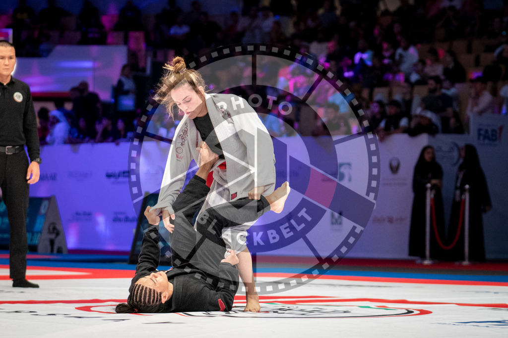 20231107PBB6290 | Fighters compete during the AJP World Master Championship in the Mubadala Arena in Abu Dhabi, Arab United Emirates, on November 7, 2023.