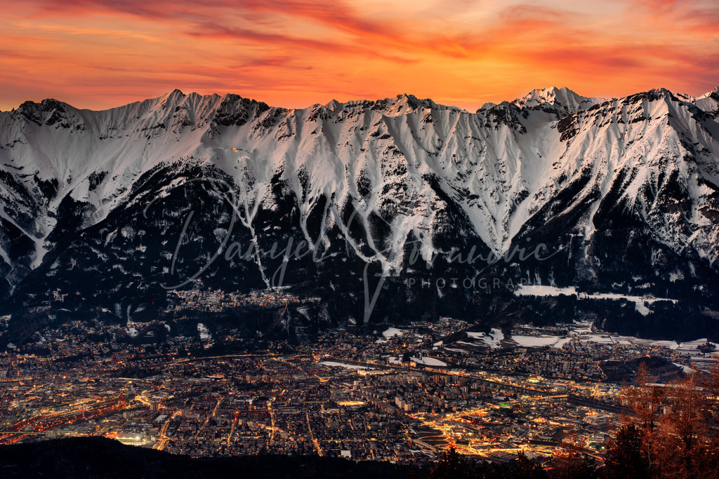 Abendstimmung | Tolle Abendstimmung in Innsbruck