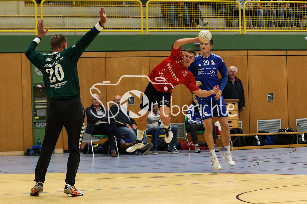TSV Aichach - Kissinger SC | TSV #3 wirft auf das Tor
