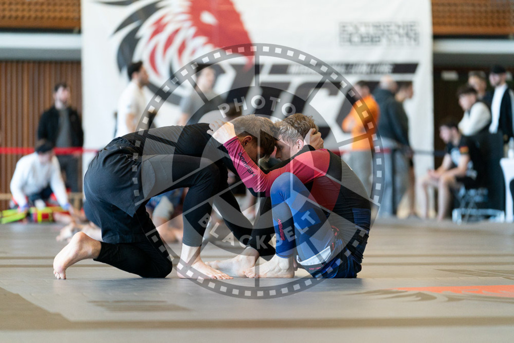 20250329PBB2189 | Fighters compete during the International Luta Livre (ILLCS) Germany IX Spring 2025 Competition spring on March 29, 2025 in Hannover, Germany.© Chiara Dazi