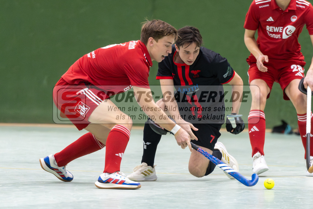 SFE_20251213_0031 | Köln, Deutschland, 13.12.2025:  Hockey 1. Bundesliga Herren Rot-Weiss - DSD Düsseldorf im KTHC Stadion Rot-Weiss Köln Tennis and Hockey Club am 13.12.2025 in Köln, Deutschland. (Foto von Fehrmann)Köln, Germany, 13.12.2025: Hockey 1. Bundesliga Herren Rot-Weiss - DSD Düsseldorf in KTHC Stadion Rot-Weiss Köln Tennis and Hockey Club at 13.12.2025 in Köln, Deutschland. (Foto from Fehrmann)
