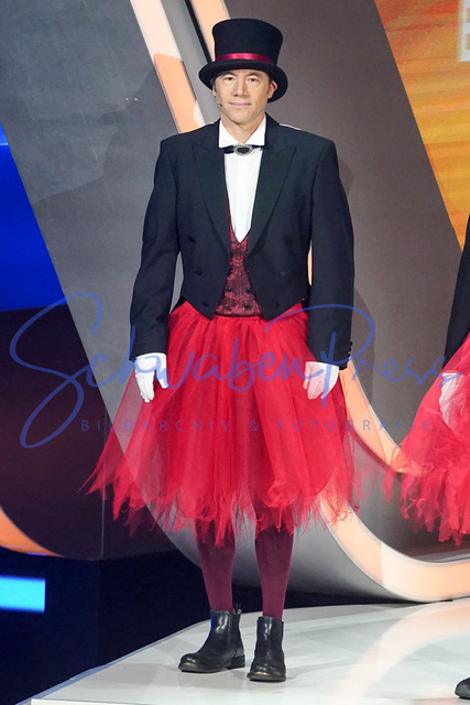 DSC01335 | Michael Bully Herbig - Wetten, dass ..?
Bei der ZDF Livesendung Wetten, dass ..? gab es spannende Wetten, Hochkaraetige Kuenstler. 
Deutschland, Friedrichshafen, Messe, 19.11.2022