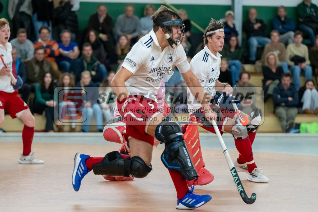 HK_20241208_109979 | 2. Bundesliga Halle Herren Club Raffelberg - Düsseldorfer HC am 8.12.2024 Raffelberg Halle, Duisburg ,