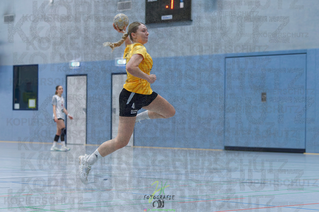 Frauen Oberliga Mitte (HHV); HSG Eibelshausen/Ewersbach - HSG Wettenberg II | Frauen Oberliga Mitte (HHV); HSG Eibelshausen/Ewersbach - HSG Wettenberg II am 13.12.2025 in Steinbrücken (Sporthalle am Hammerweiher)Photo © 2025 - Jörg Heinrich - Realisiert mit Pictrs.com