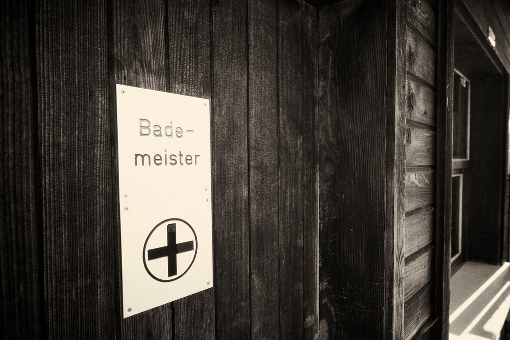 Schwimmbad Schwarzenberg | Schwarzenberg, Austria - August 06, 2014: Schwimmbad Schwarzenberg. - Realisiert mit Pictrs.com