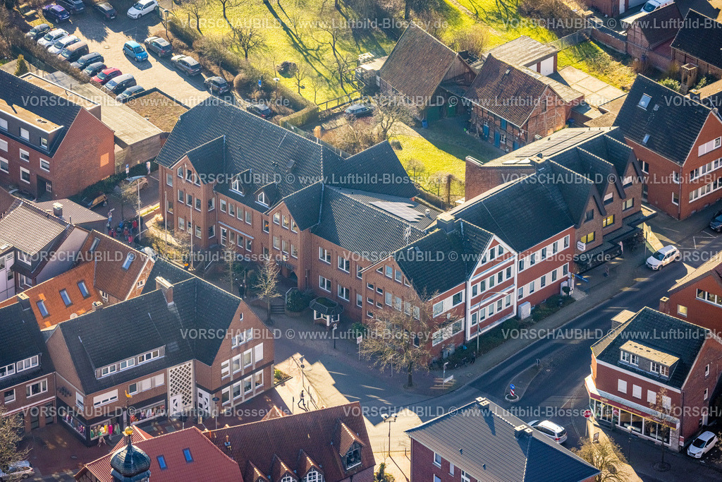Nordkirchen230206284 | Luftbild, Rathaus, Nordkirchen, Münsterland, Nordrhein-Westfalen, Deutschland
