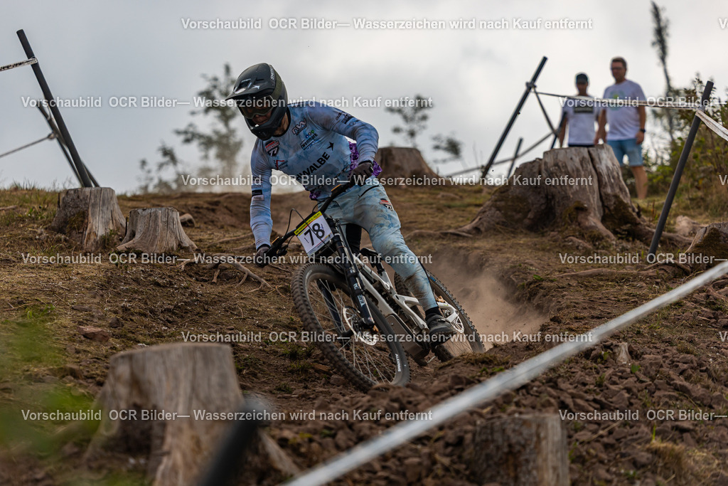 DM Downhill Ilmenau 2025 R1--7406 | OCR Bilder Fotograf Eisenach Michael Schröder