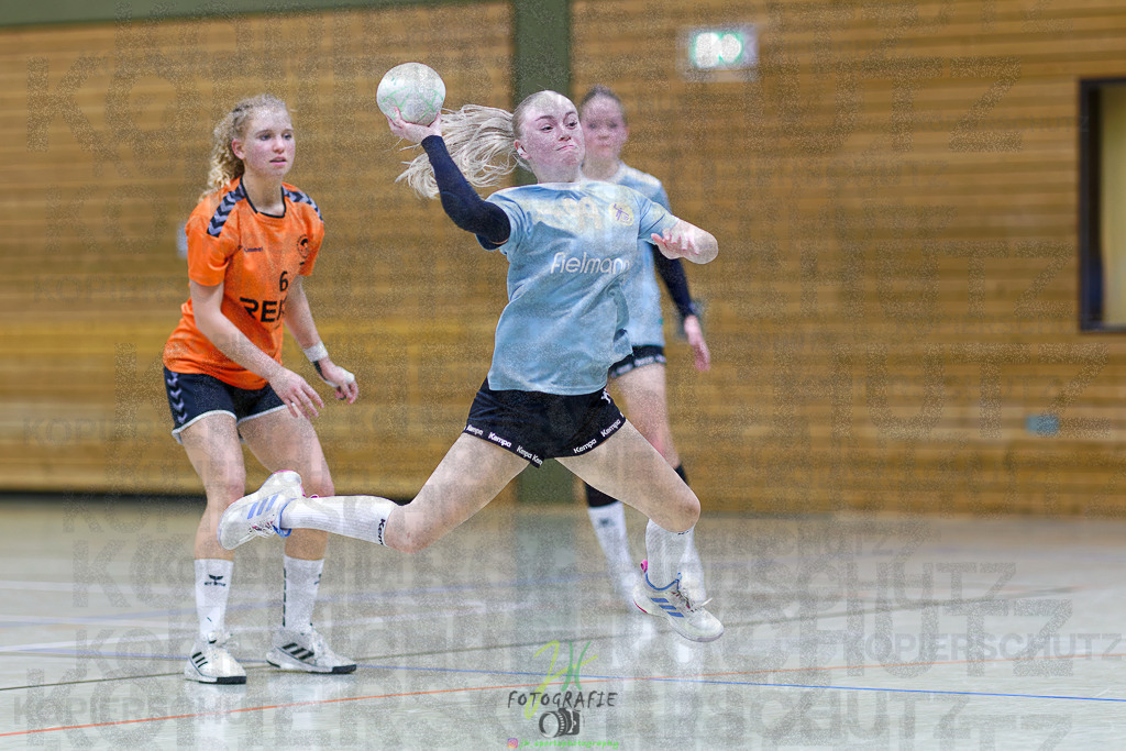 Bezirksliga weibl. A-Jugend; HSG Eibelshausen/Ewersbach - VfB Driedorf | Bezirksliga weibl. A-Jugend; HSG Eibelshausen/Ewersbach - VfB Driedorf am 30.10.2025 in Eibelshausen (Holderberghalle)Photo © 2025 - Jörg Heinrich - Realisiert mit Pictrs.com