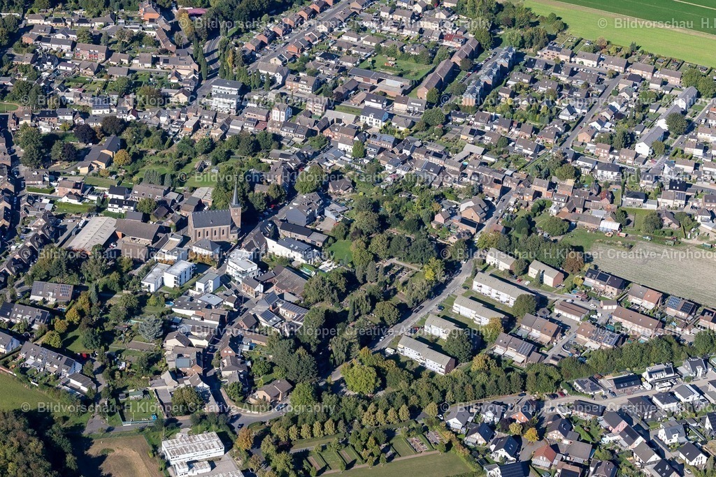 Lufbilder Grevenbroich-5756 | Ortsansicht der Straßen und Häuser der Wohngebiete in Grevenbroich Ortsteil Frimmersdorf i - Realisiert mit Pictrs.com