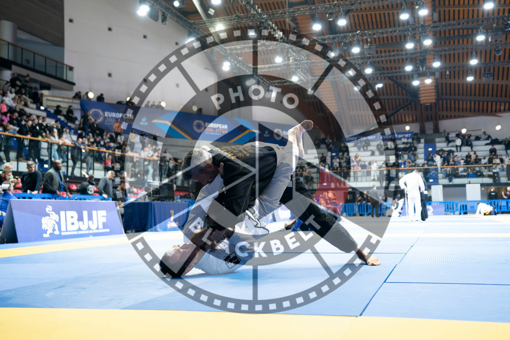20240119PBB3654 | Fighters compete during the IBJJF European Championship in Paris, France, on January 19, 2024.
