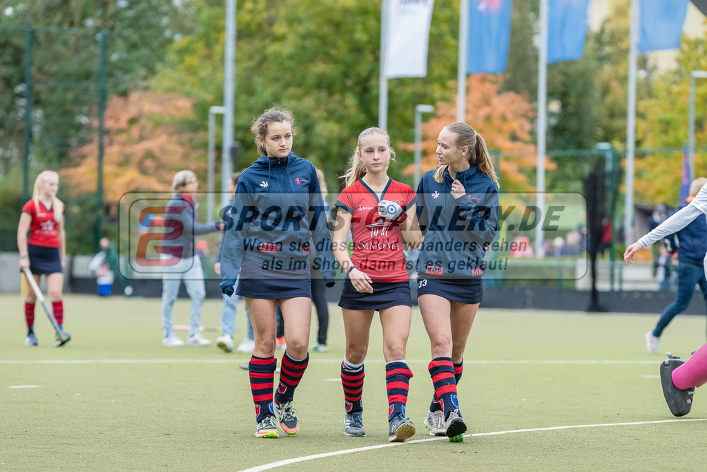 HK_20231022_106004 | Platz 3 Deutsche Meisterschaft Feld WU16 Berliner HC - Harvestehuder THC am 22.10.2023 DHC, Düsseldorf ,