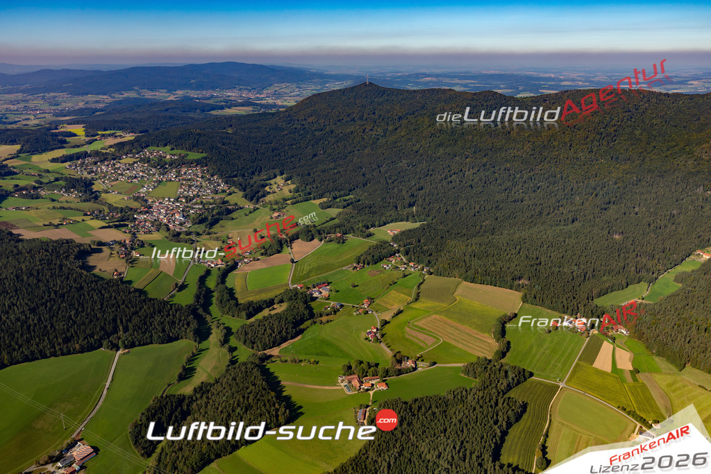 Die Luftaufnahme Schafhof - Rimbach wurde 2021 mittels Flugzeug (keine Drohne) erstellt. Hohe Auflösung -für große Poster und Wandbilder geeignet!