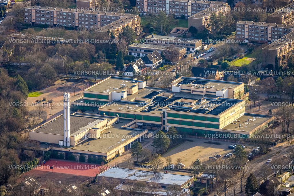 Duisburg230100330 | Luftbild, Gesamtschule Süd, Großenbaum, Duisburg, Ruhrgebiet, Nordrhein-Westfalen, Deutschland