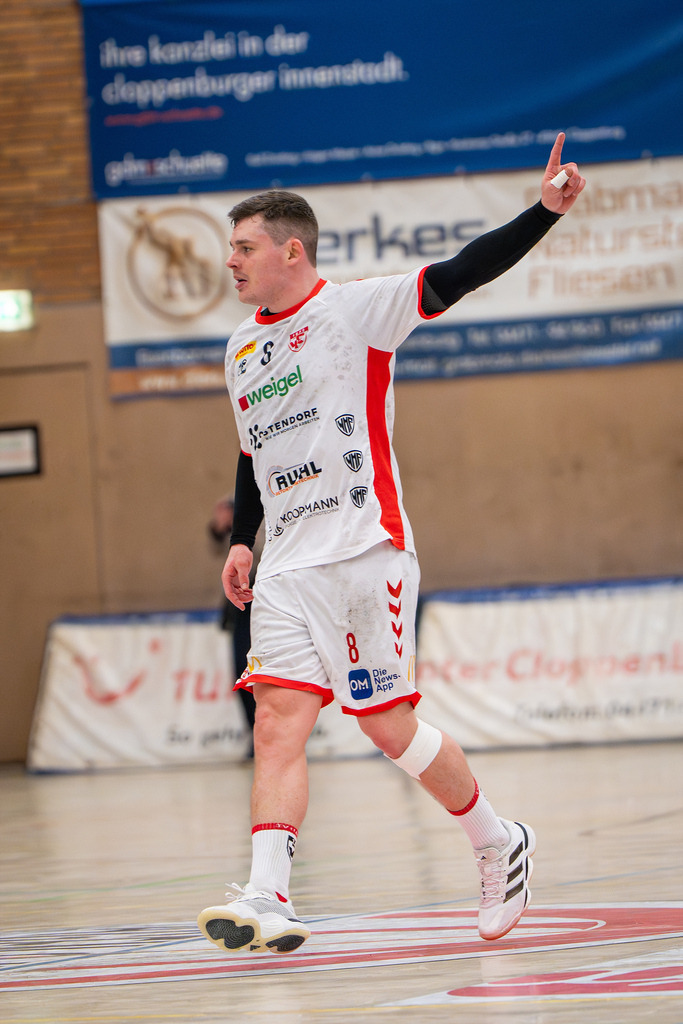 Handball I Herren I Saison 2025-2026 I Regionalliga I 23 Spieltag I TV Cloppenburg - HSG Nienburg I 21.02.20260114 | jns.sportfotos - Realisiert mit Pictrs.com