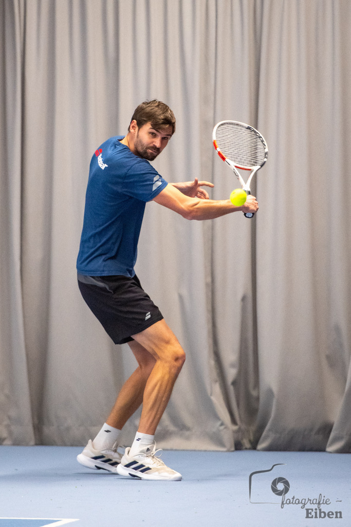 Tennis TC Edewecht-SV Sparta Werlte | Tennis TC Edewecht-SV Sparta Werlte am 15.01.2023; in Edewecht (Sporthalle TC Edewecht), Photo: Philip Eiben 2023 - Realisiert mit Pictrs.com