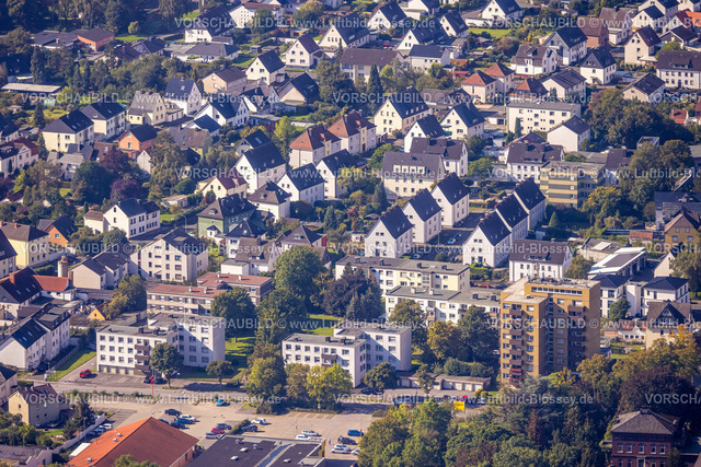 Froendenberg220901250 | Luftbild, Wohnsiedlung, Hardenbergstraße, Fröndenberg, Fröndenberg/Ruhr, Ruhrgebiet, Nordrhein-Westfalen, Deutschland