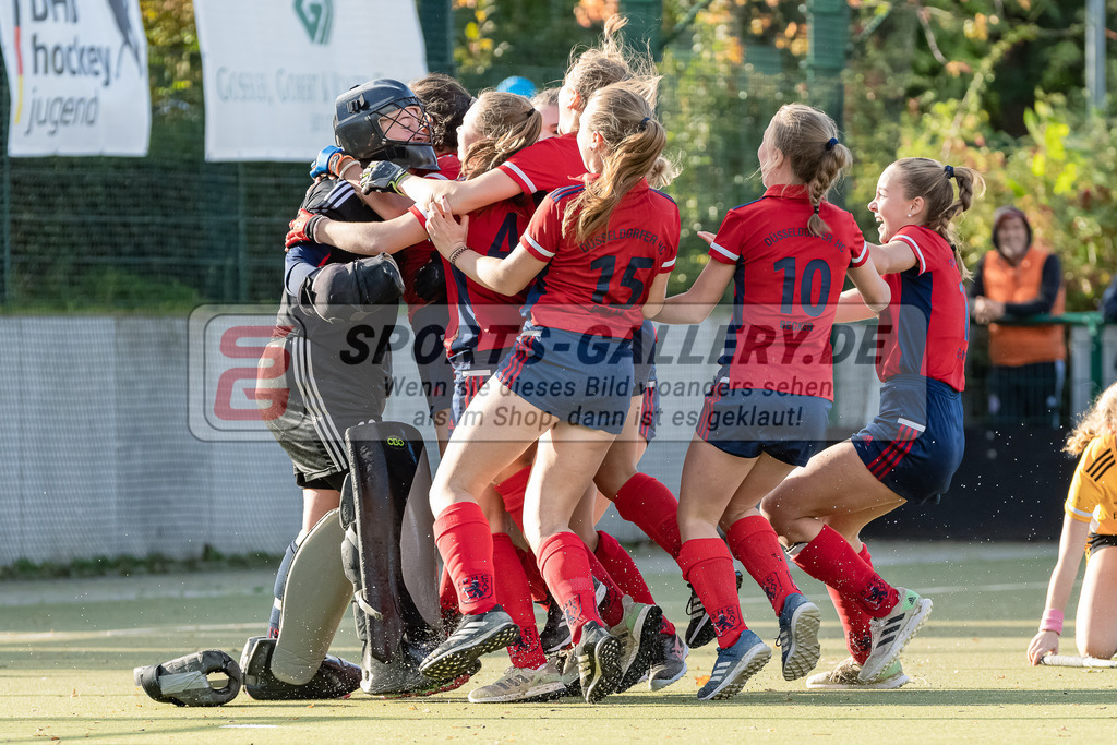 HK_20231021_105816 | Deutsche Meisterschaft WU16 Düsseldorfer HC - Harvestehuder THC am 21.10.2023 DHC, Düsseldorf ,