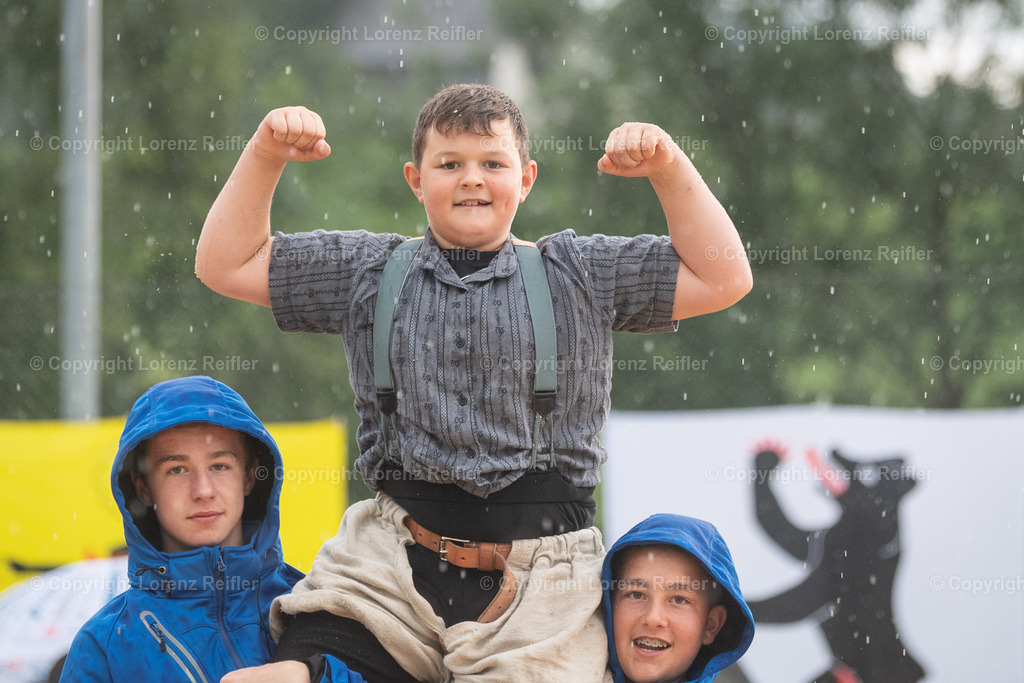 Schwingen -  Appenzeller Kantonal Nachwuchsschwingertag 2024 | Hundwil, 6.7.24, Schwingen - Appenzeller Kantonal Nachwuchsschwingertag.