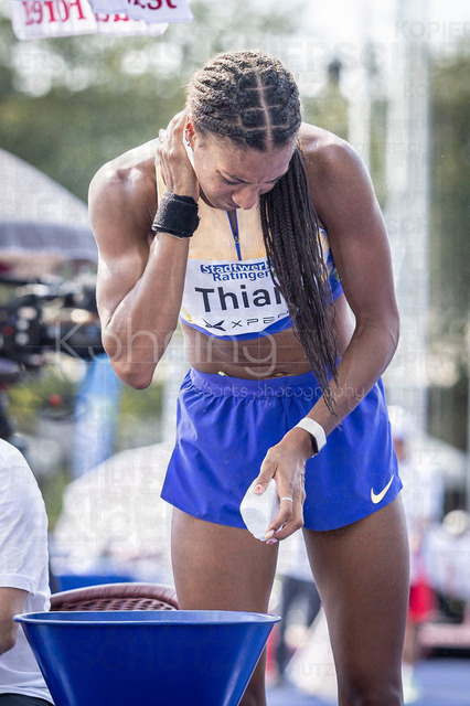Multisport Event; Ratingen, 27.06.2026 | RATINGEN, GERMANY - JUNE 27, 2026 : Nafissatou Thiam (BEL / Belgium) during shot put competing during the Multisport Event at Stadion Ratingen on June 27, 2026 in Ratingen, Germany.